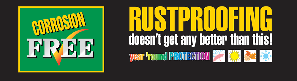 Corrosion Free Rust proofing services from certified Oakville Mechanics